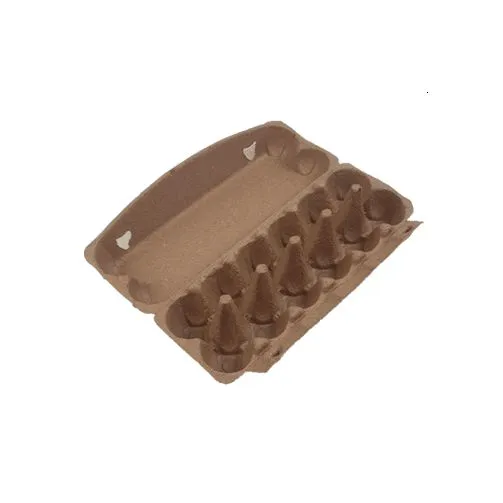 100 X Egg Cartons Brown/Kraft