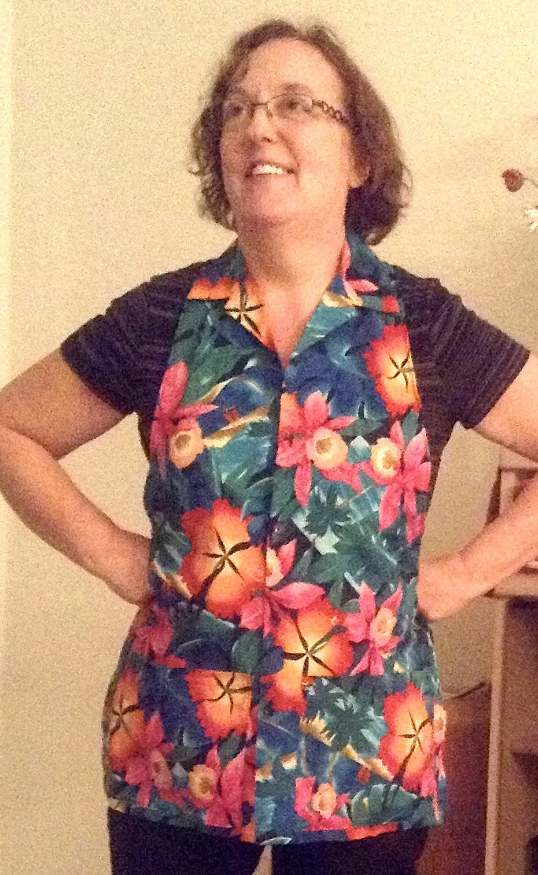 #117 UPCYCLED (SHIRT) APRON