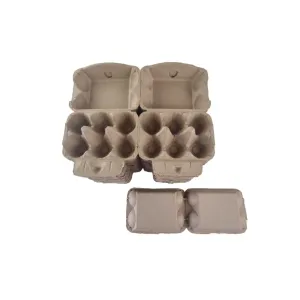 150 X Egg Cartons For 12 Eggs Full Dozen New Carton Twin Six Pack Brown