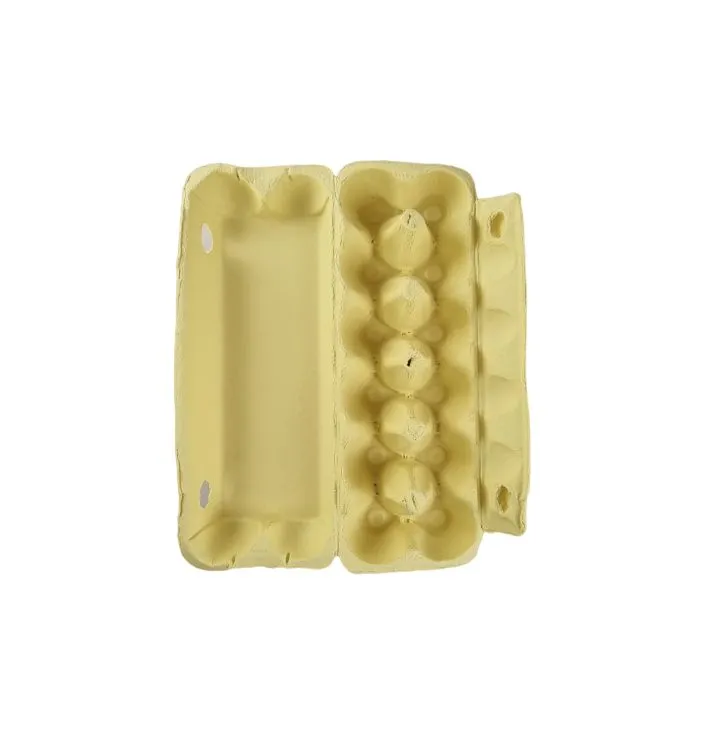 150 X Yellow Full Dozen Carton 12-Egg Recyclable Egg Cartons