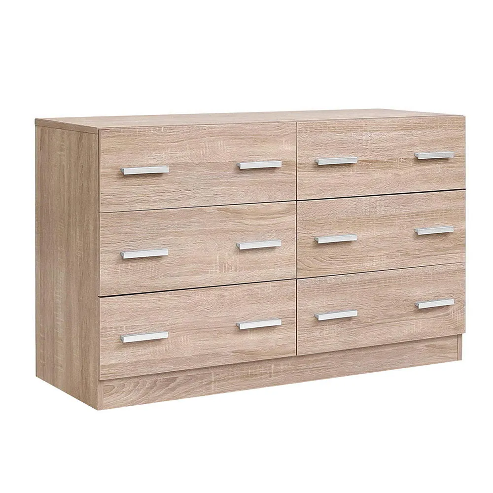 6-Drawer Lowboy Chest - Anti-Rust, Space-Saving | Artiss