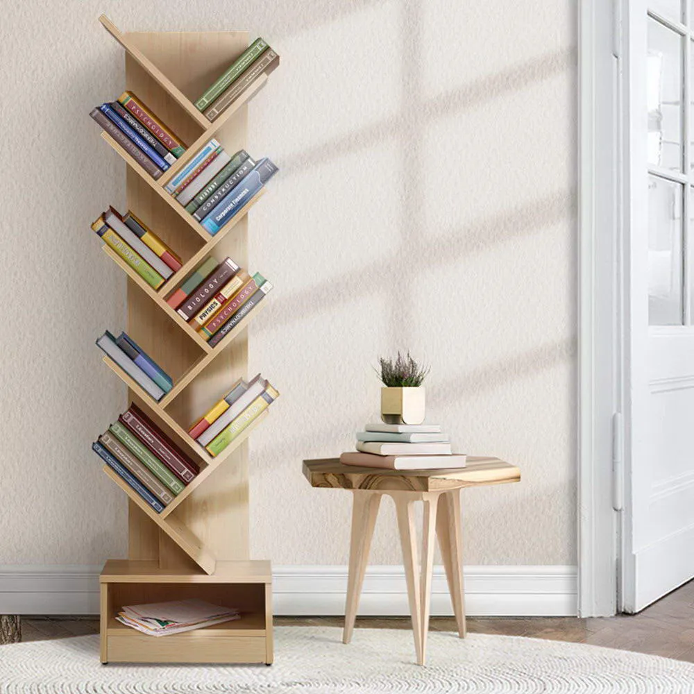 9-Tier Tree Bookshelf, Compact & Functional - Artiss