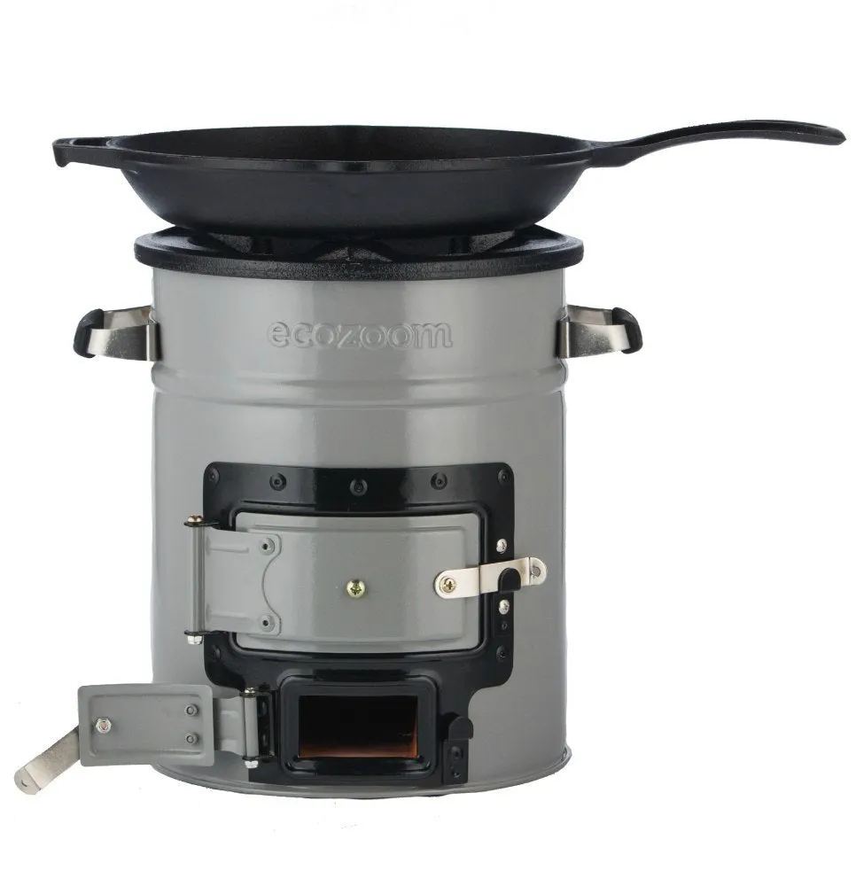 A. EcoZoom Versa Rocket Stove - Wood, Biomass or Charcoal Fuel