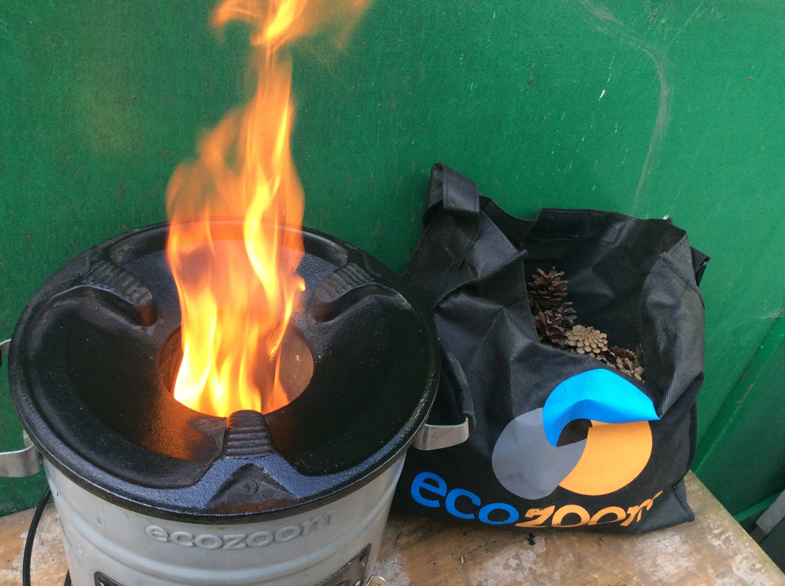 A. EcoZoom Versa Rocket Stove - Wood, Biomass or Charcoal Fuel