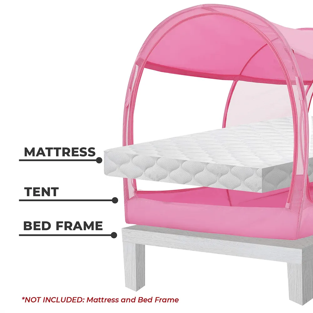 Alvantor Pop Up Mosquito Net Bed Tent, Making Your Bed A Bug-Free Zone