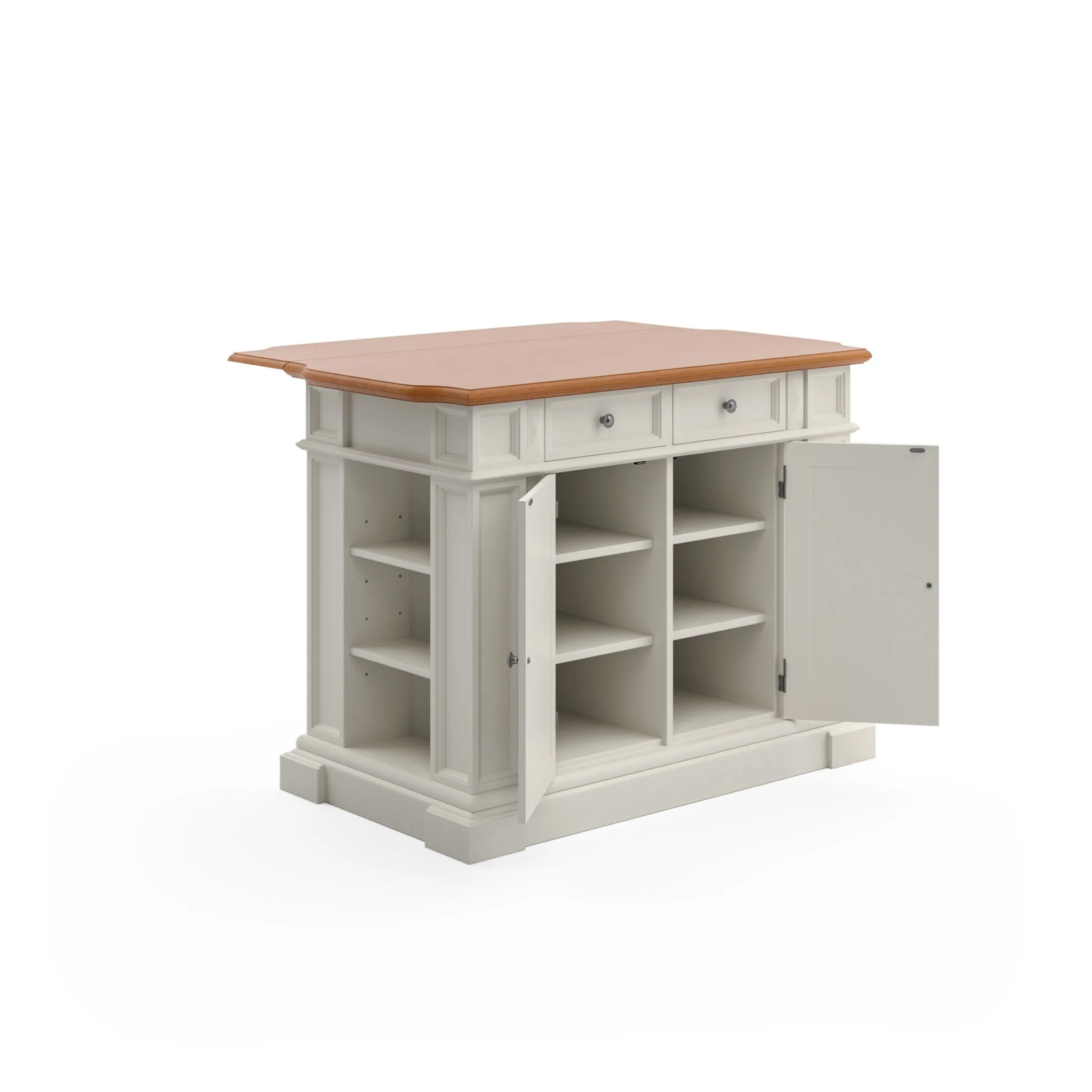 Americana Off-White Kitchen Island