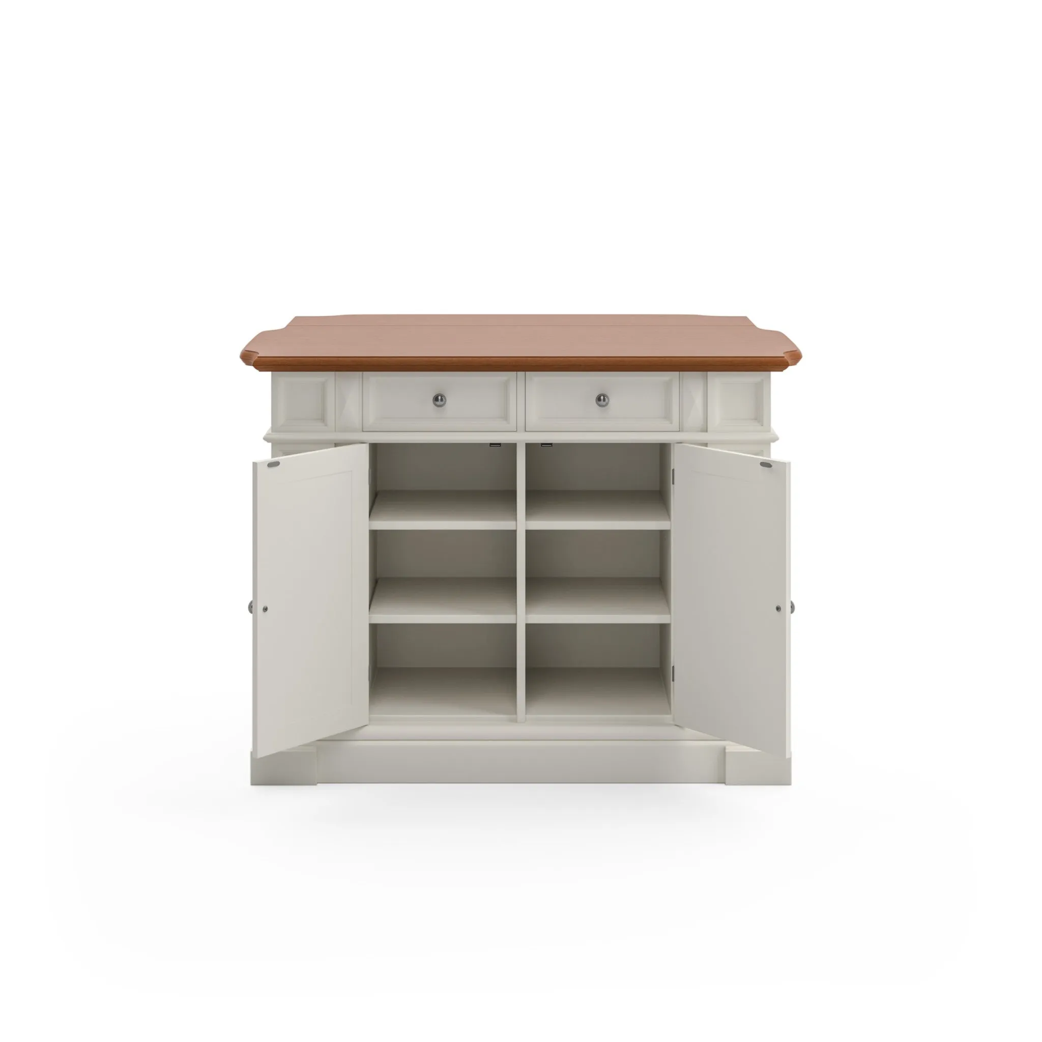 Americana Off-White Kitchen Island