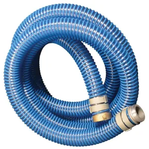 Apache 98106501 20 Foot Long 2 Inch Diameter 58 PSI Flexible PVC Pool Hose, Blue