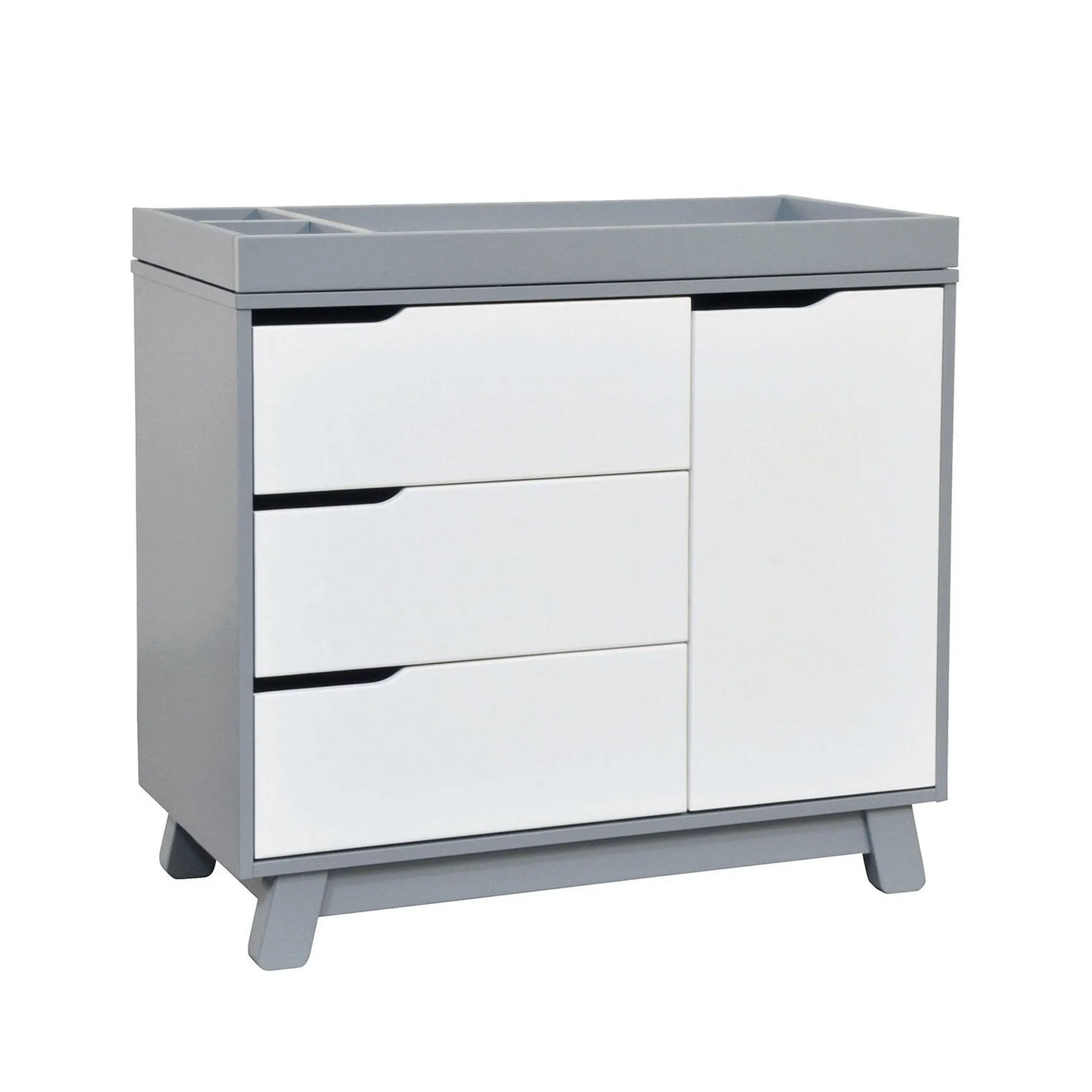 BABYLETTO Hudson 3-Drawer Changer Dresser with Removable Changing Tray