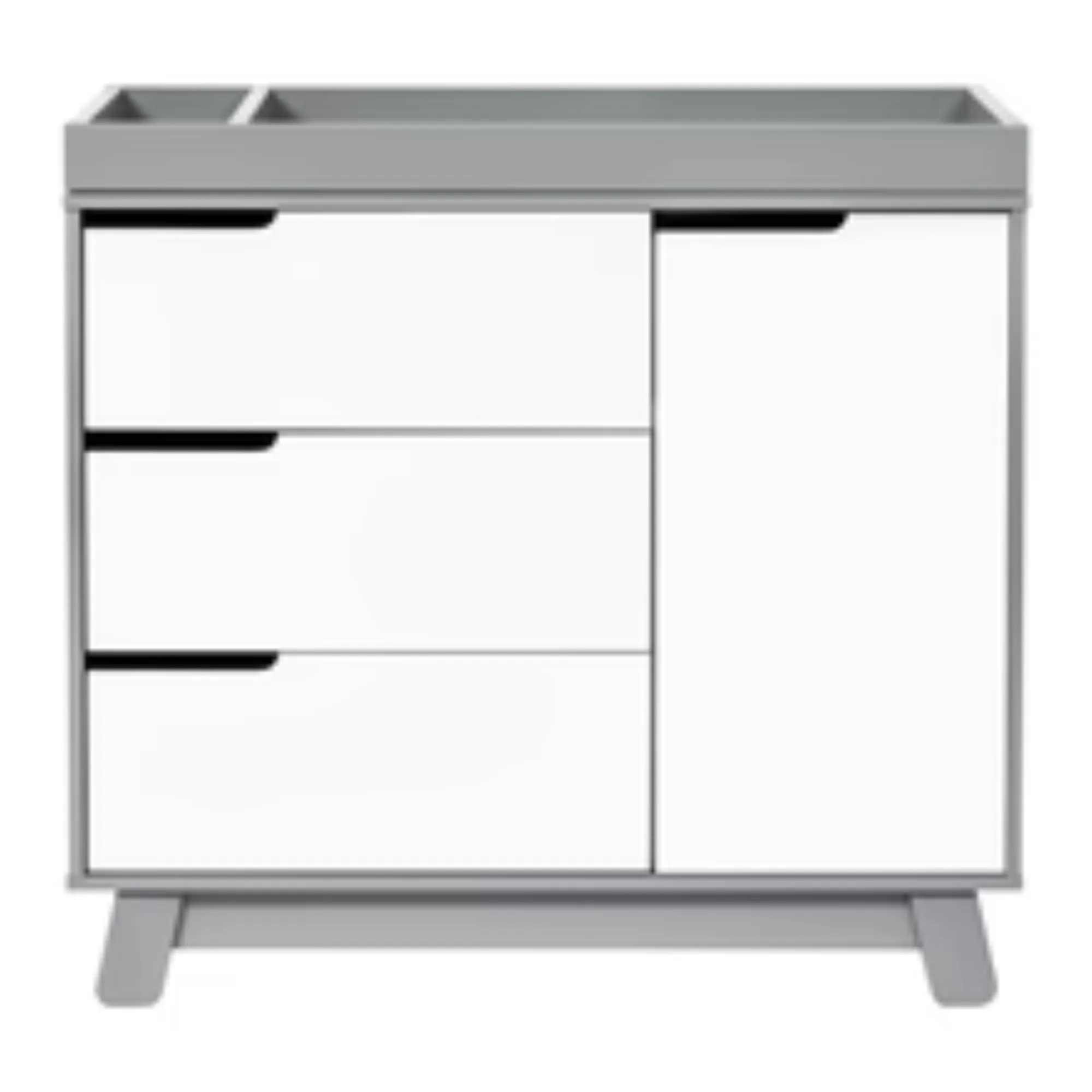 BABYLETTO Hudson 3-Drawer Changer Dresser with Removable Changing Tray