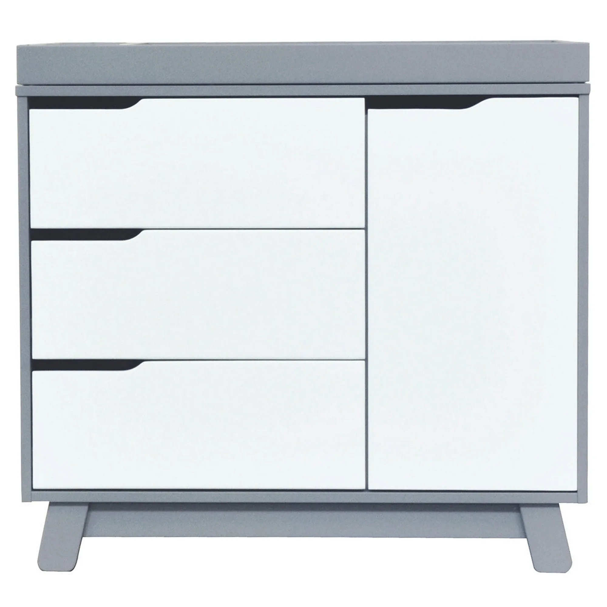 BABYLETTO Hudson 3-Drawer Changer Dresser with Removable Changing Tray