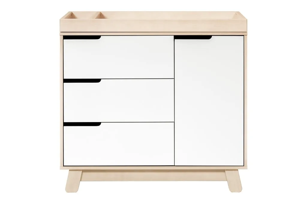 BABYLETTO Hudson 3-Drawer Changer Dresser with Removable Changing Tray