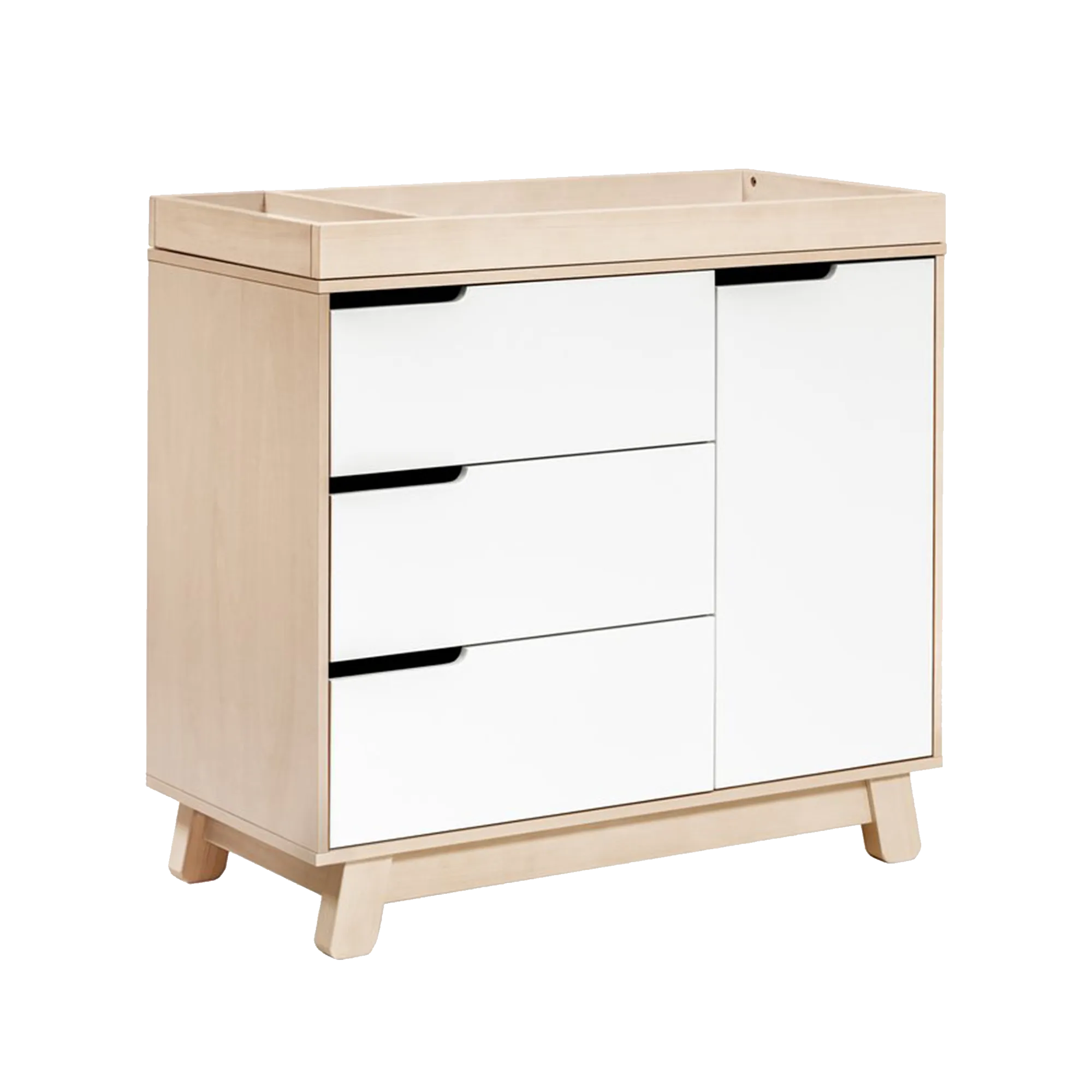 BABYLETTO Hudson 3-Drawer Changer Dresser with Removable Changing Tray