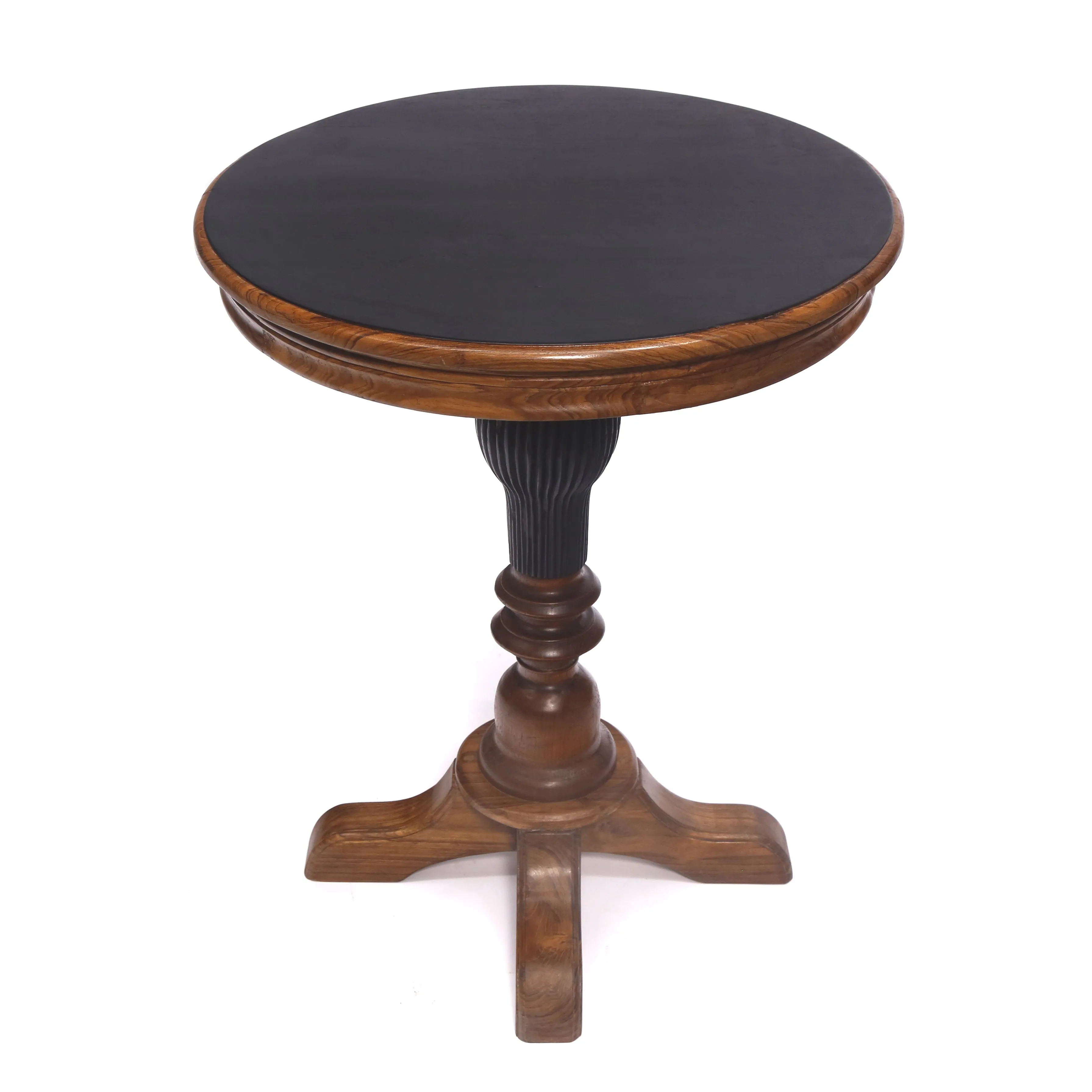 Black Rounded Kitchen Table