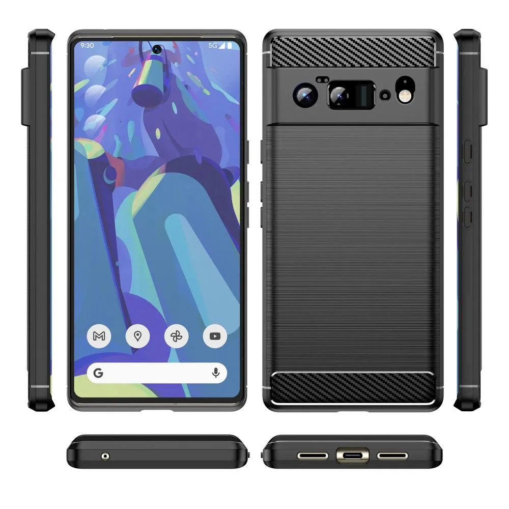 Carbon Flex case - Google Pixel 6 Pro - Black