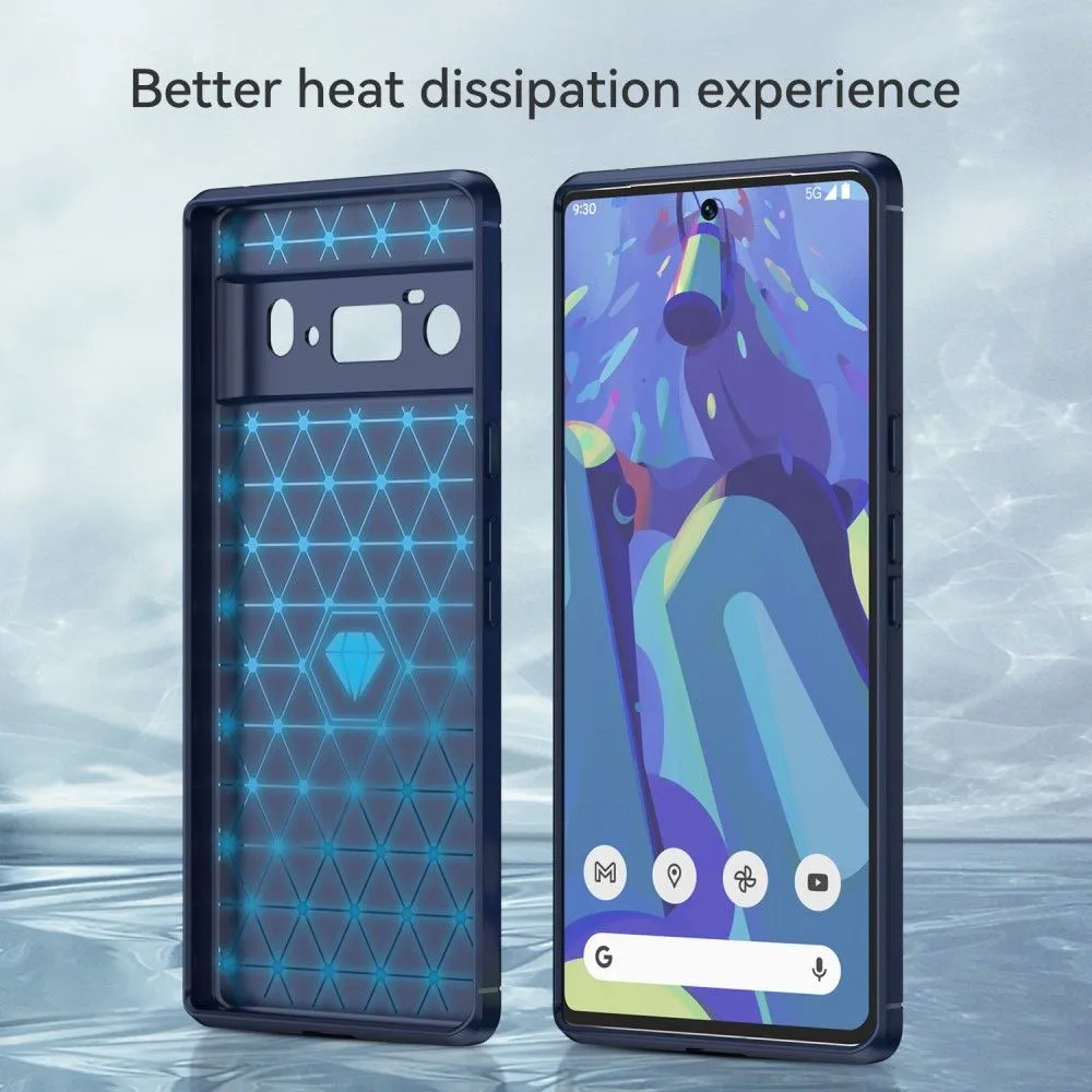 Carbon Flex case - Google Pixel 6 Pro - Blue