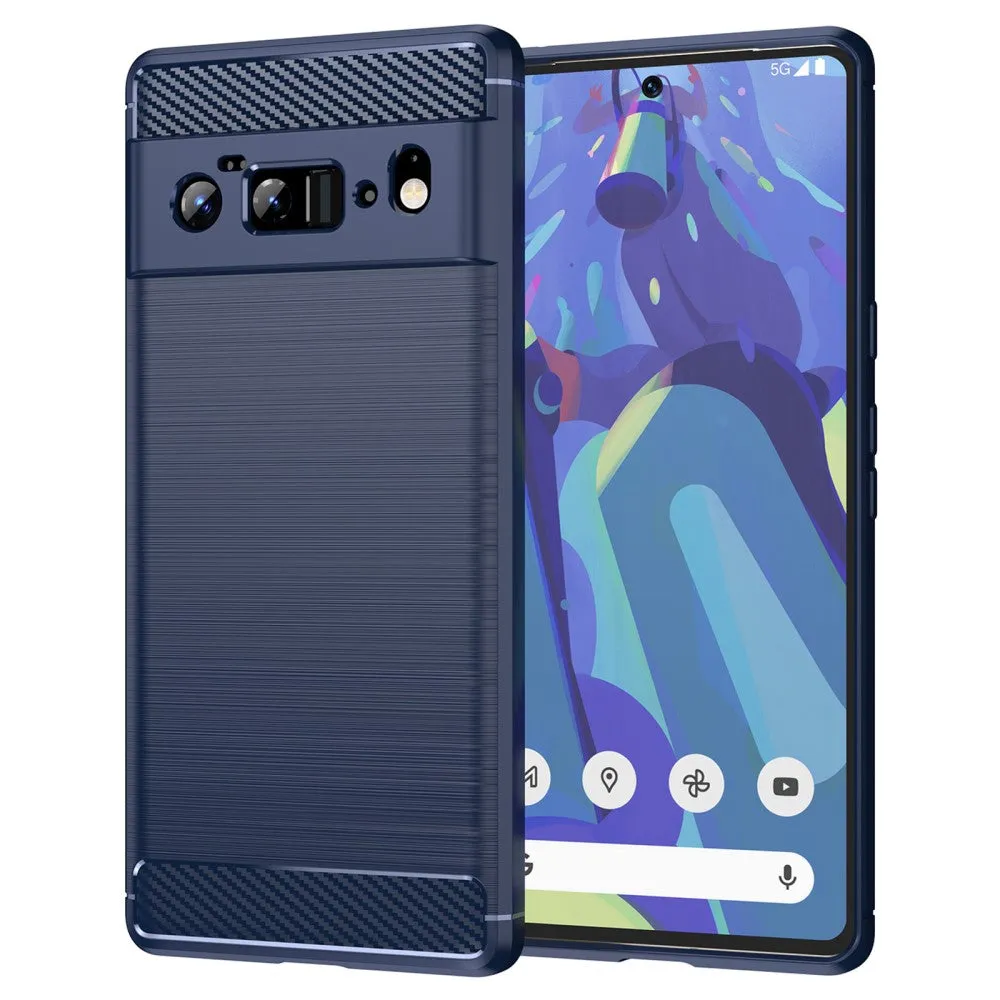 Carbon Flex case - Google Pixel 6 Pro - Blue