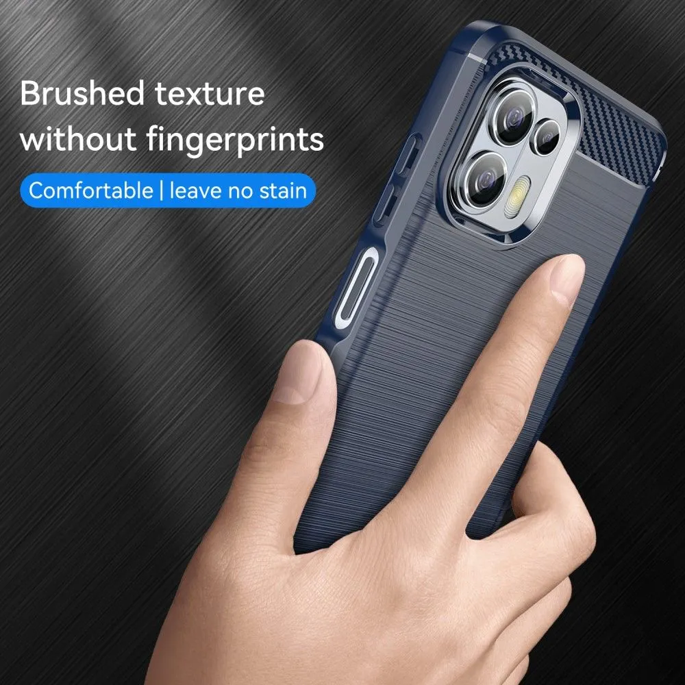 Carbon Flex case - Motorola Edge 20 Fusion / 20 lite - Blue