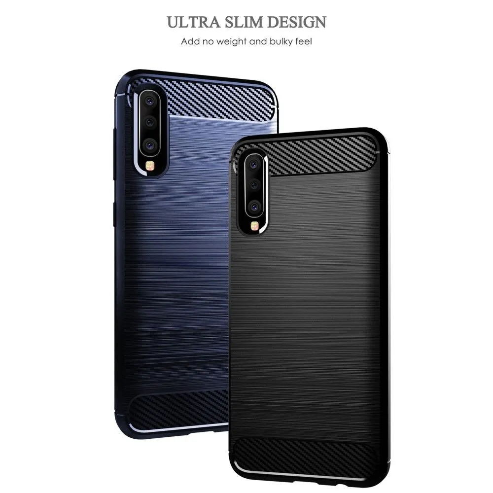 Carbon Flex case - Samsung Galaxy A50s / A50 / A30s - Black