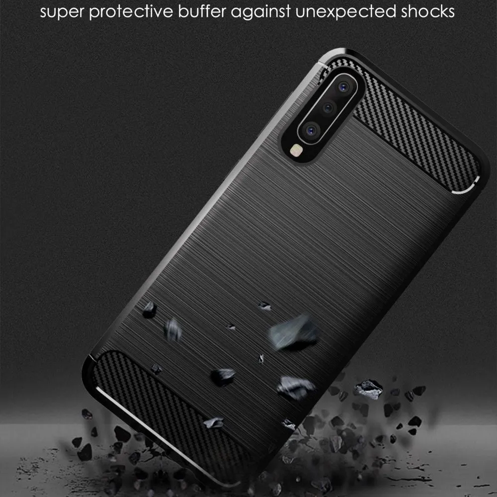 Carbon Flex case - Samsung Galaxy A50s / A50 / A30s - Black