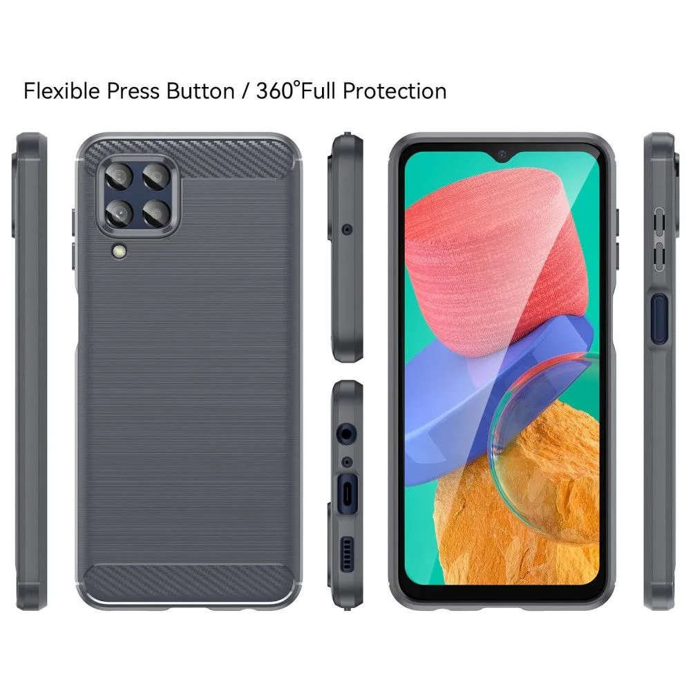 Carbon Flex case - Samsung Galaxy M33 5G - Grey