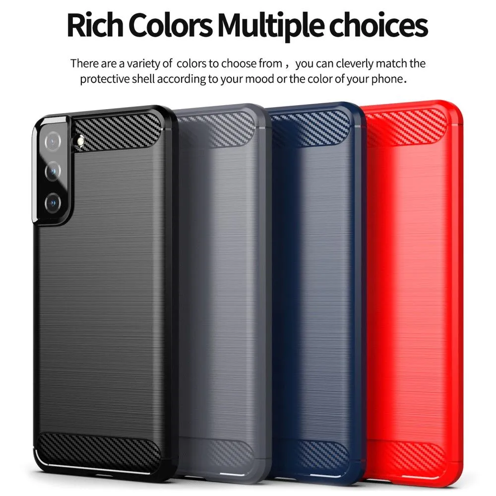 Carbon Flex case - Samsung Galaxy S21 Plus 5G - Red