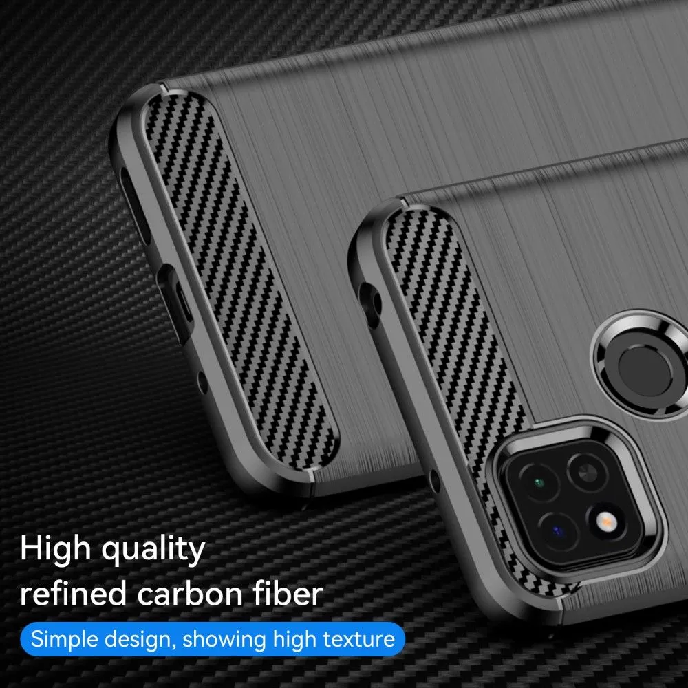 Carbon Flex case - Xiaomi Poco C3 / C31 / 9 Activ - Black