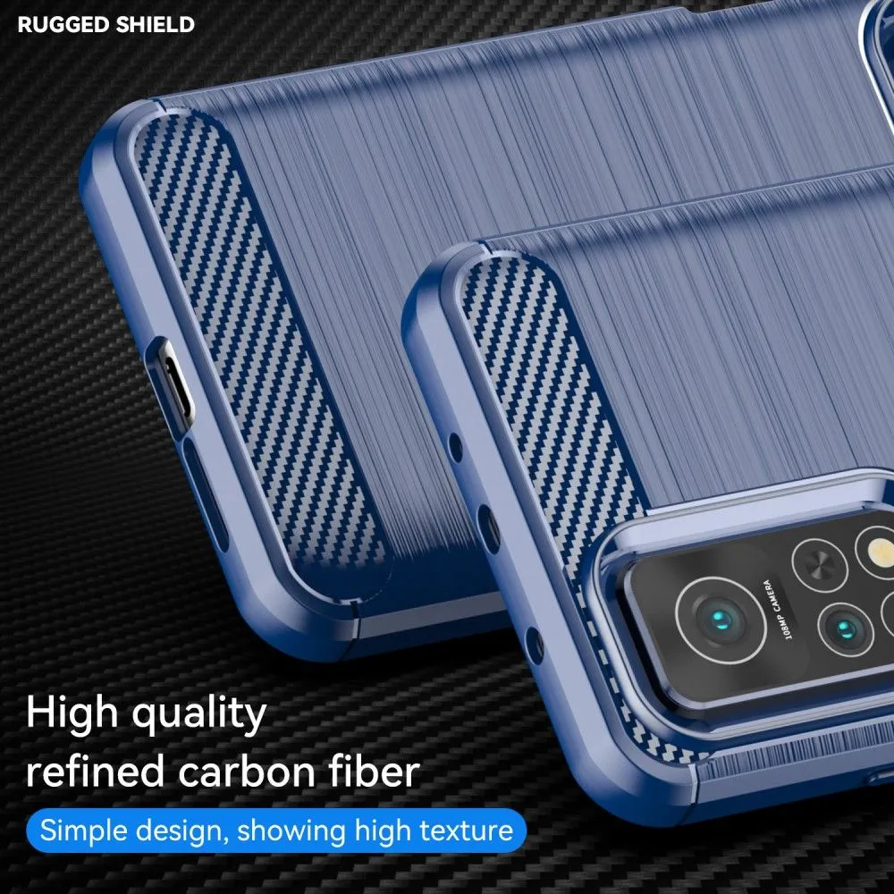 Carbon Flex case - Xiaomi Redmi K30S / 10T Pro 5G / 10T 5G - Blue