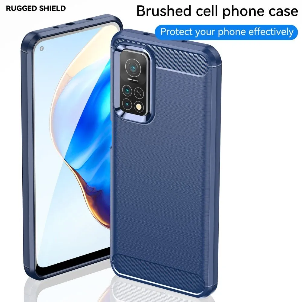 Carbon Flex case - Xiaomi Redmi K30S / 10T Pro 5G / 10T 5G - Blue