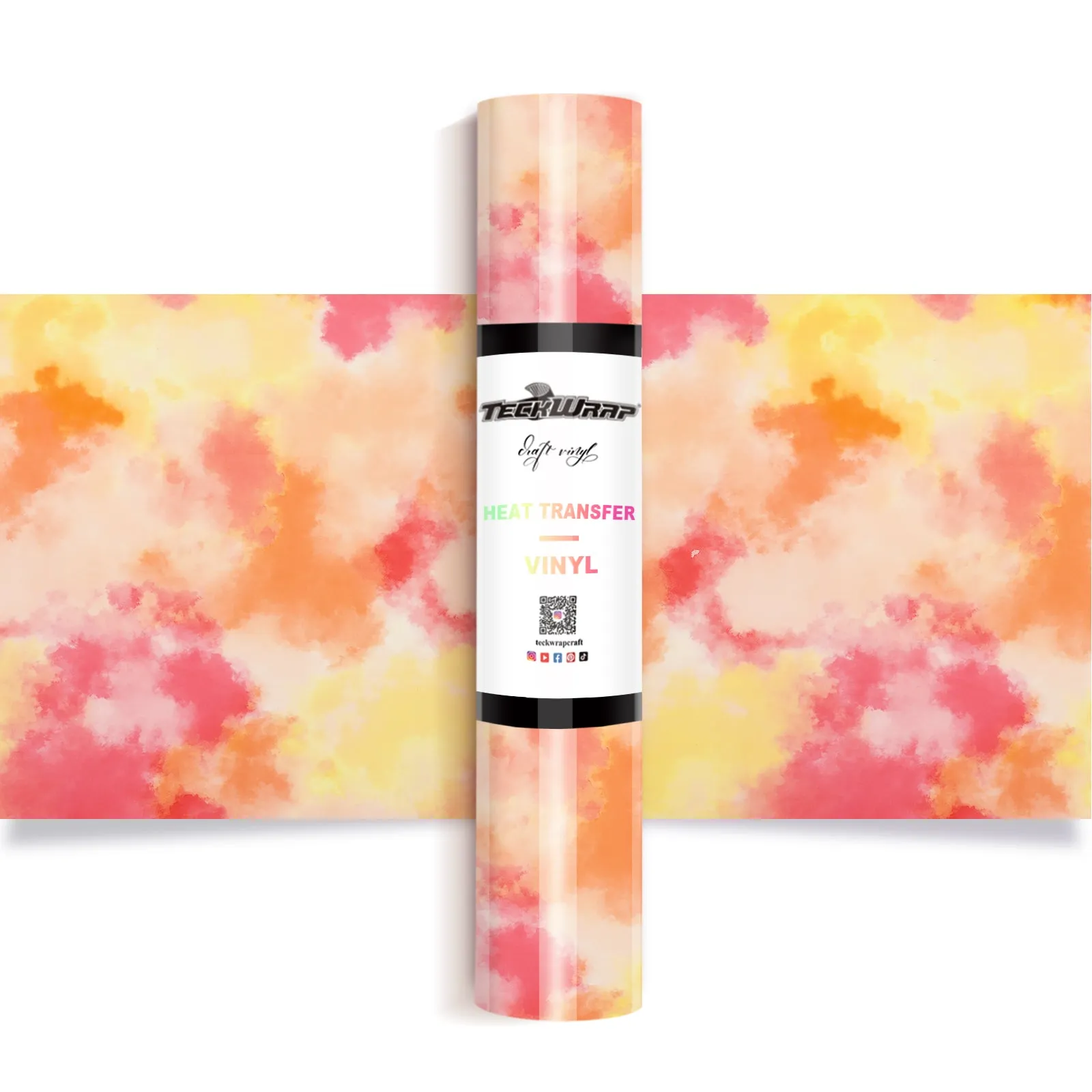 Colorful Splash Heat Transfer Vinyl Roll