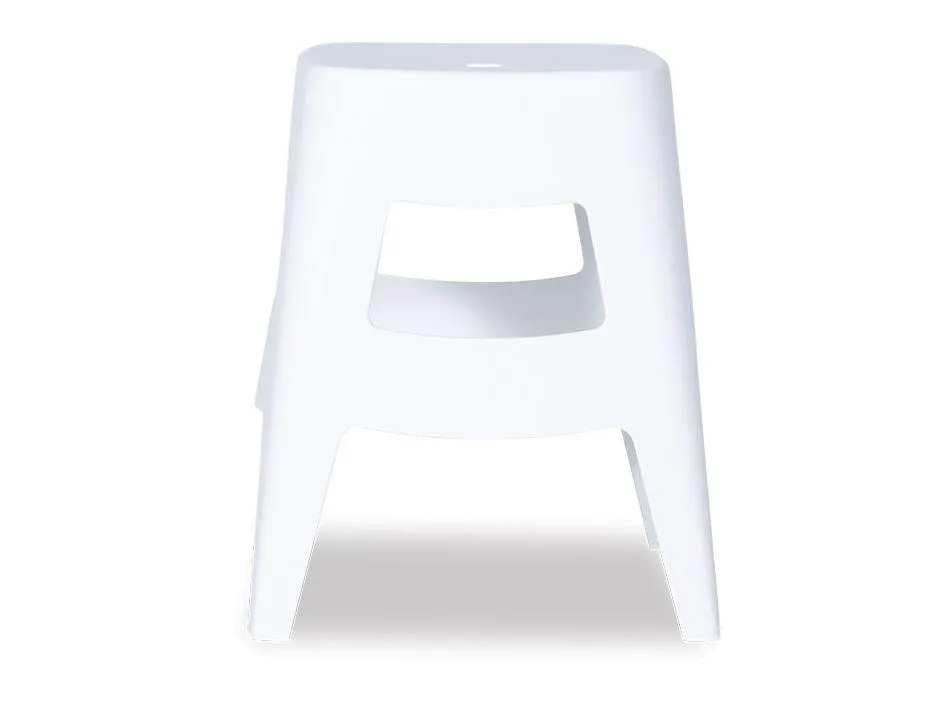 Como Low Stool - 45cm - White