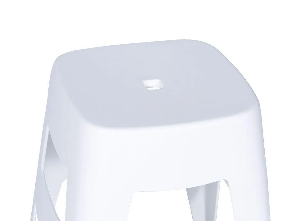 Como Low Stool - 45cm - White