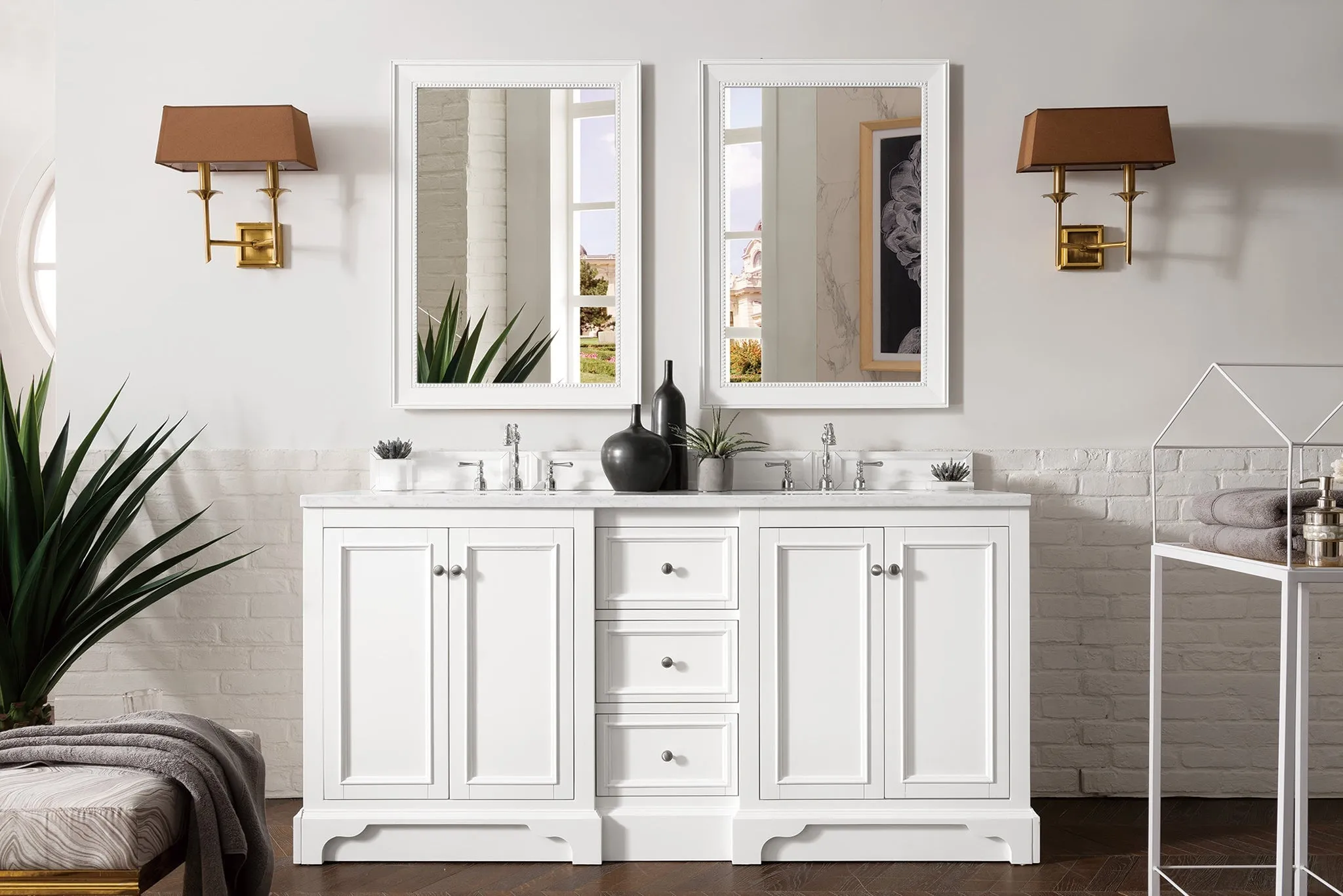 De Soto 72" Double Bathroom Vanity