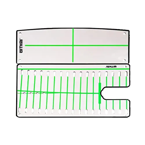 Enakshi Golf Putting Mirror Expansion Alignment Training Aid for Home Beginner Mirror and Nail |Sporting Goods | Golf | Golf Training Aids | Putting Greens & Aids