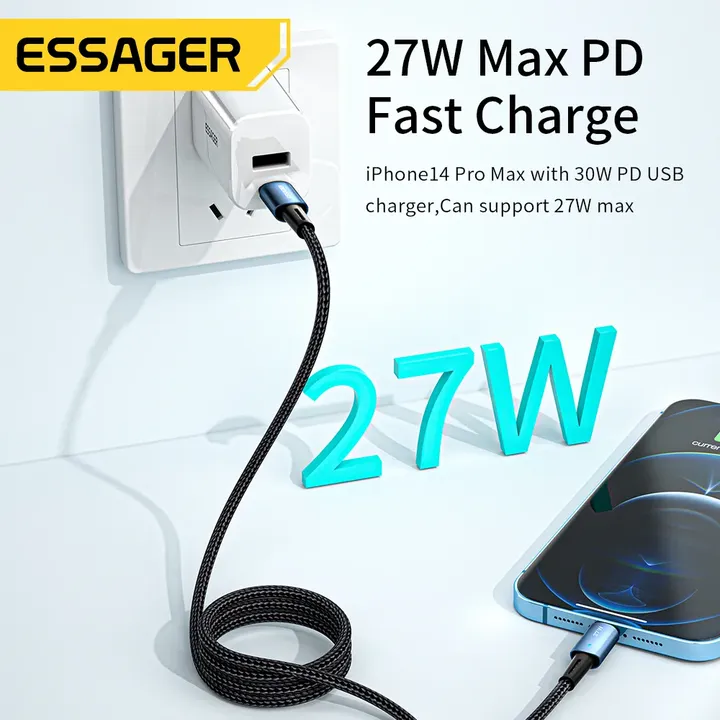 Essager 27W Type-C iPhone Charging Cable