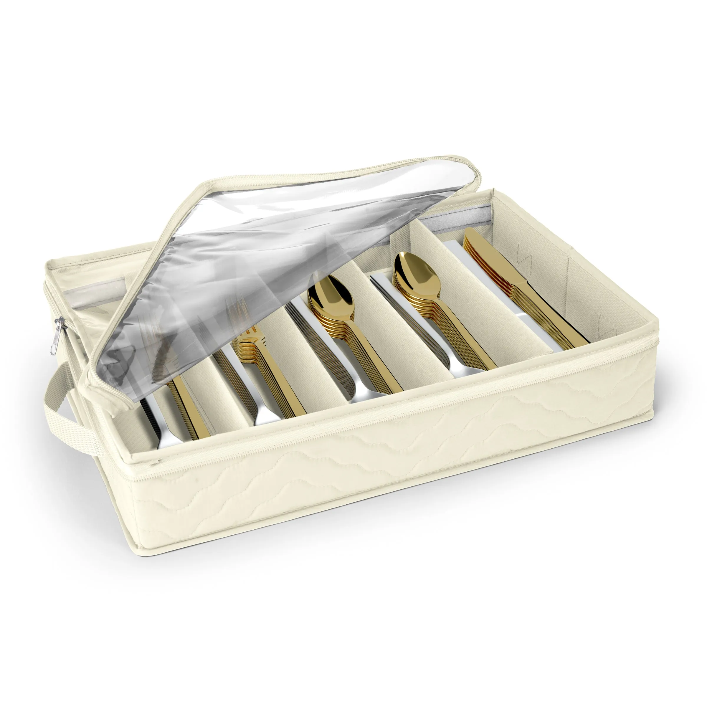 Flatware & Utensil Storage Quilted Case