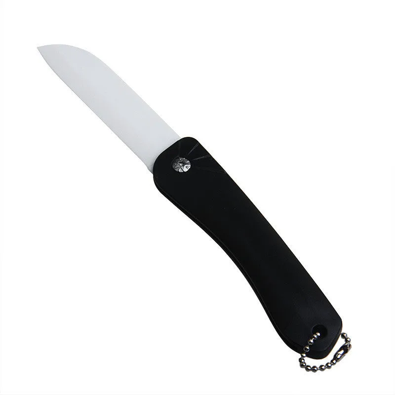 Folding Ceramic Knife, Paring Knife, Fruit Knife