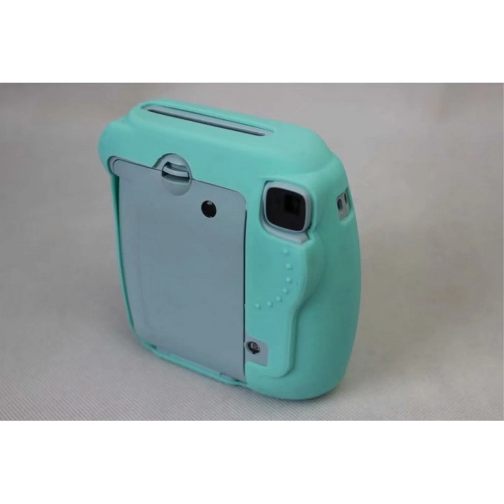 Fuji Instax Mini 8 soft silicone case - Cyan