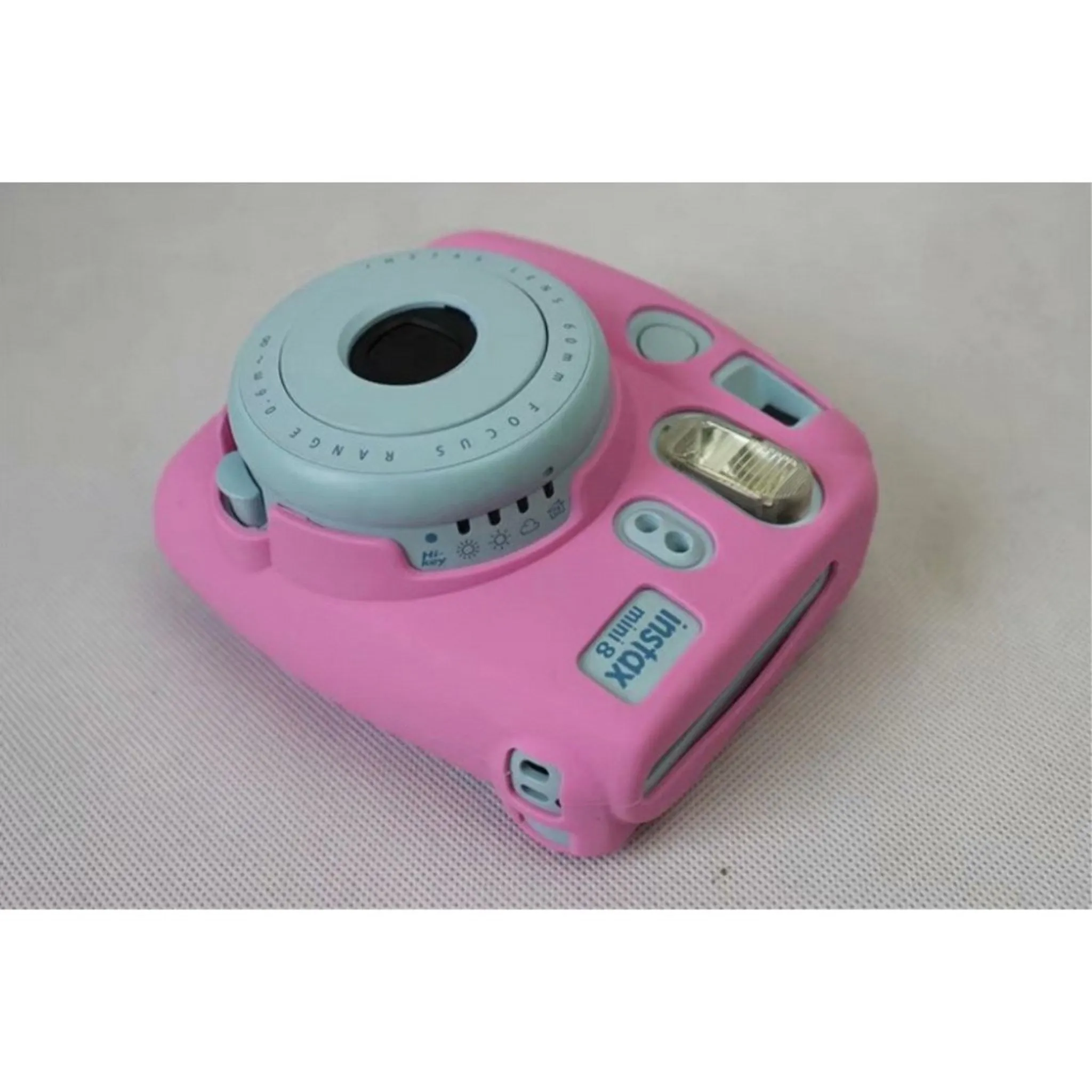 Fuji Instax Mini 8 soft silicone case - Pink