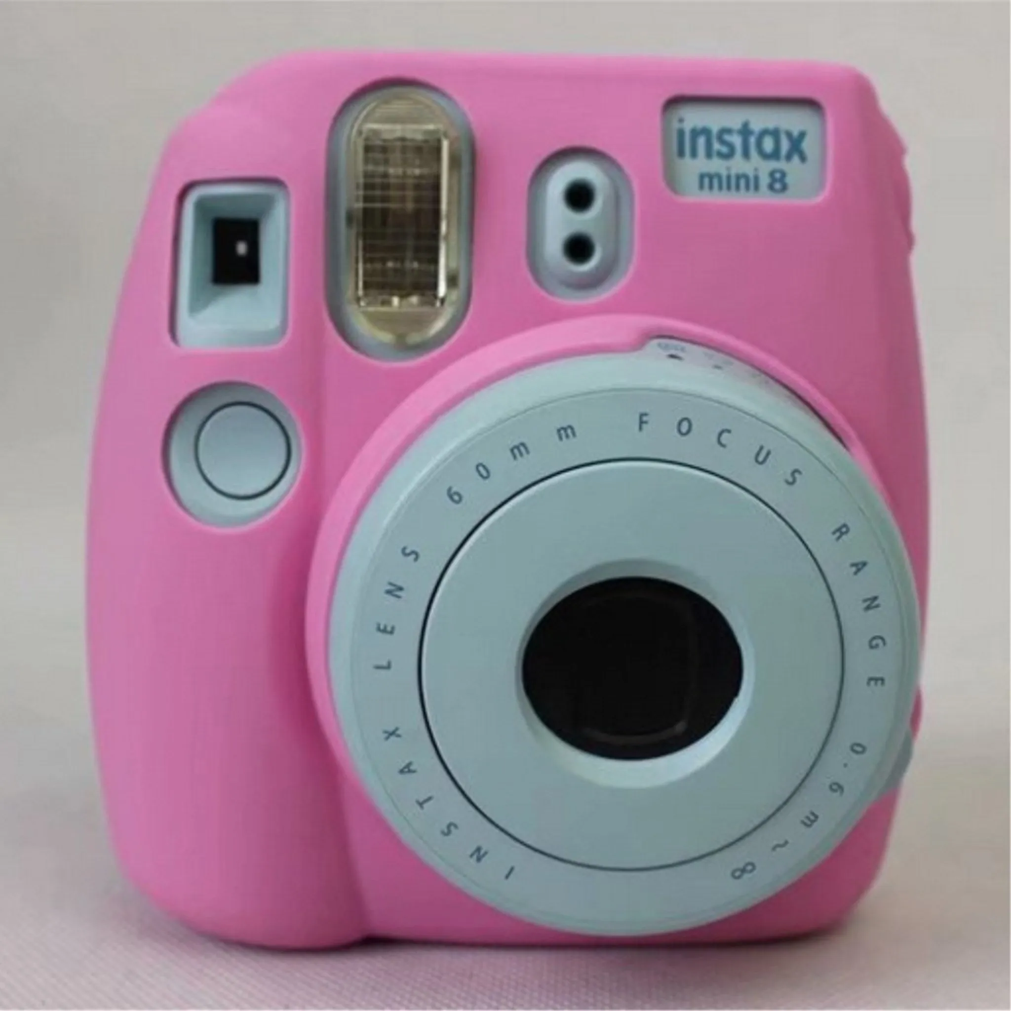 Fuji Instax Mini 8 soft silicone case - Pink