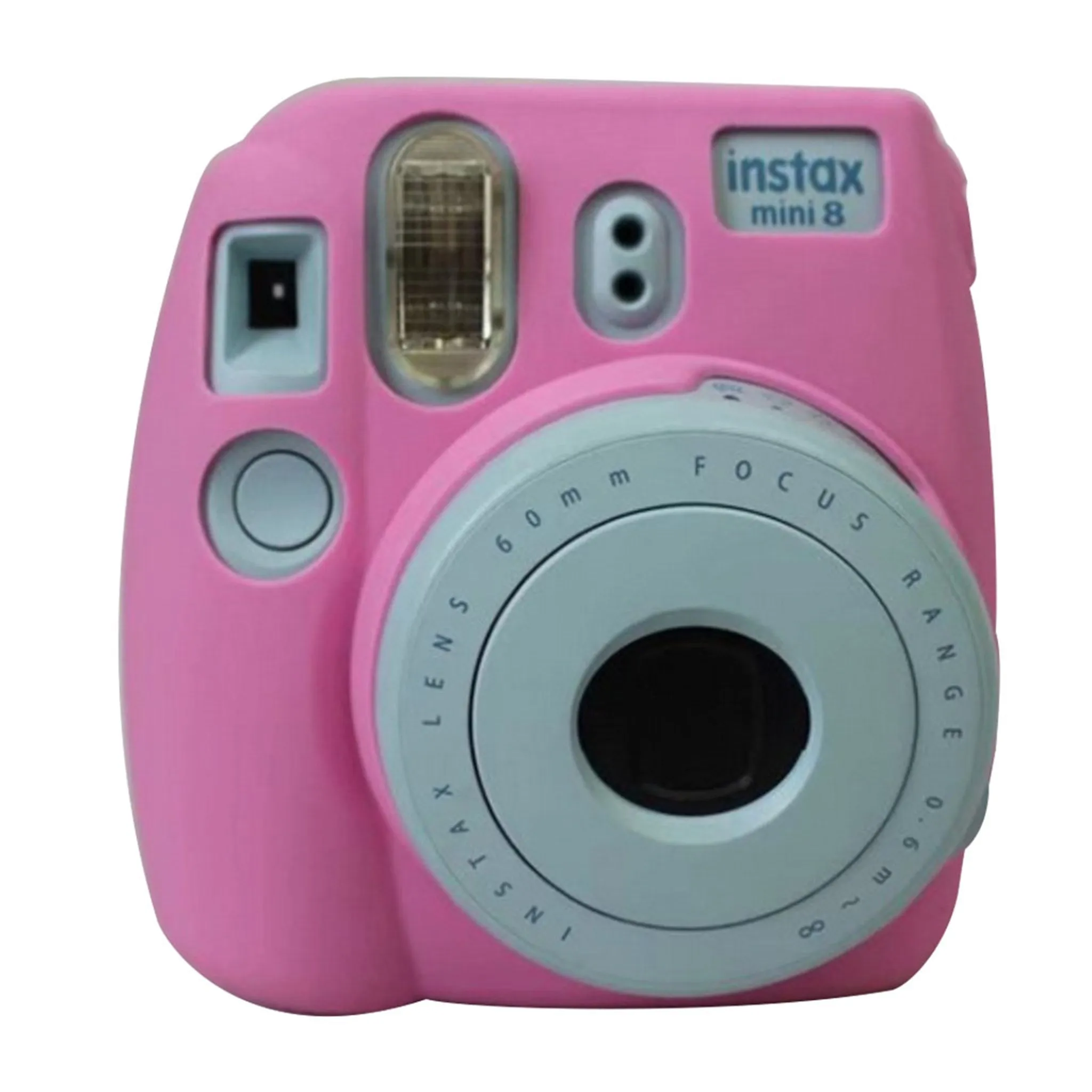 Fuji Instax Mini 8 soft silicone case - Pink