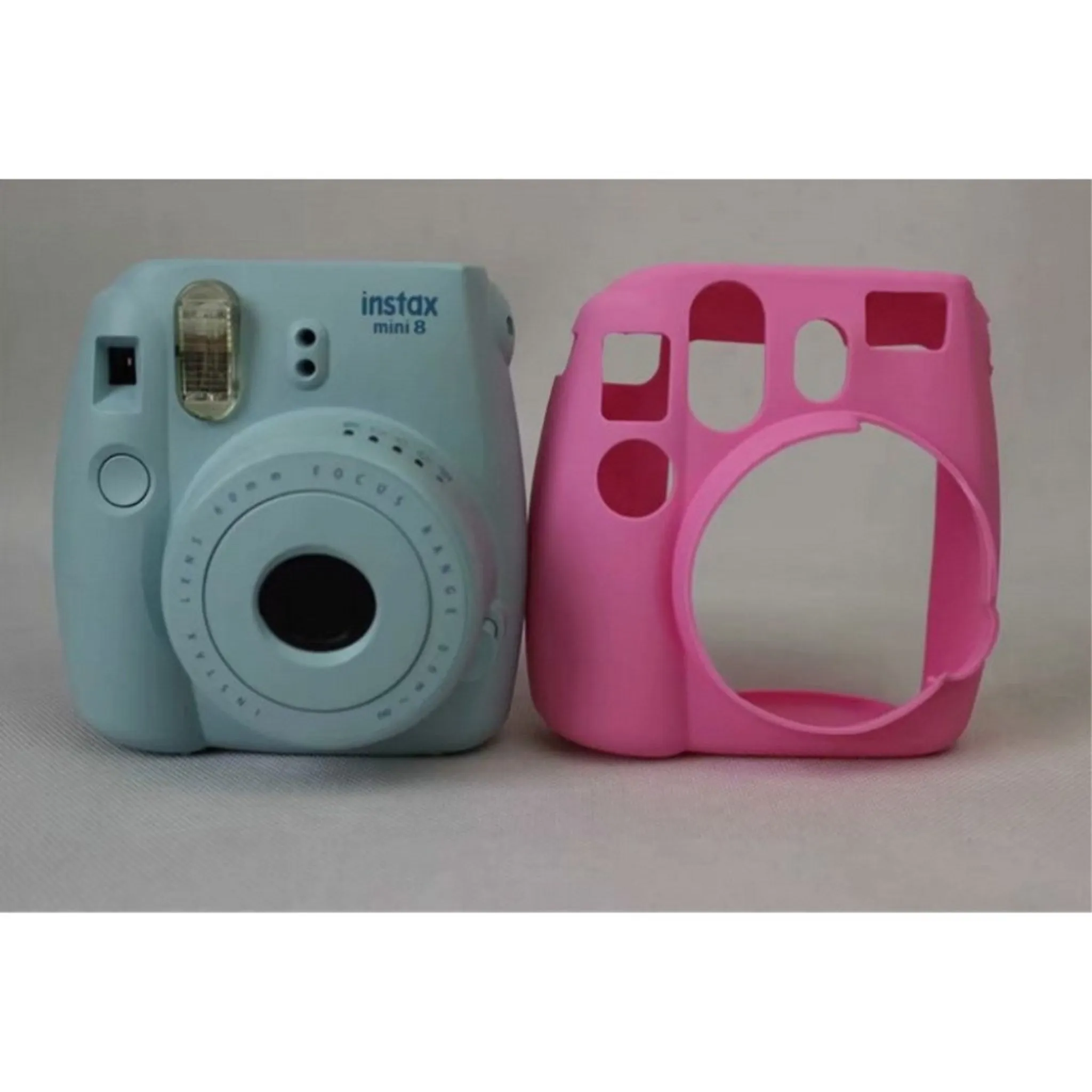 Fuji Instax Mini 8 soft silicone case - Pink