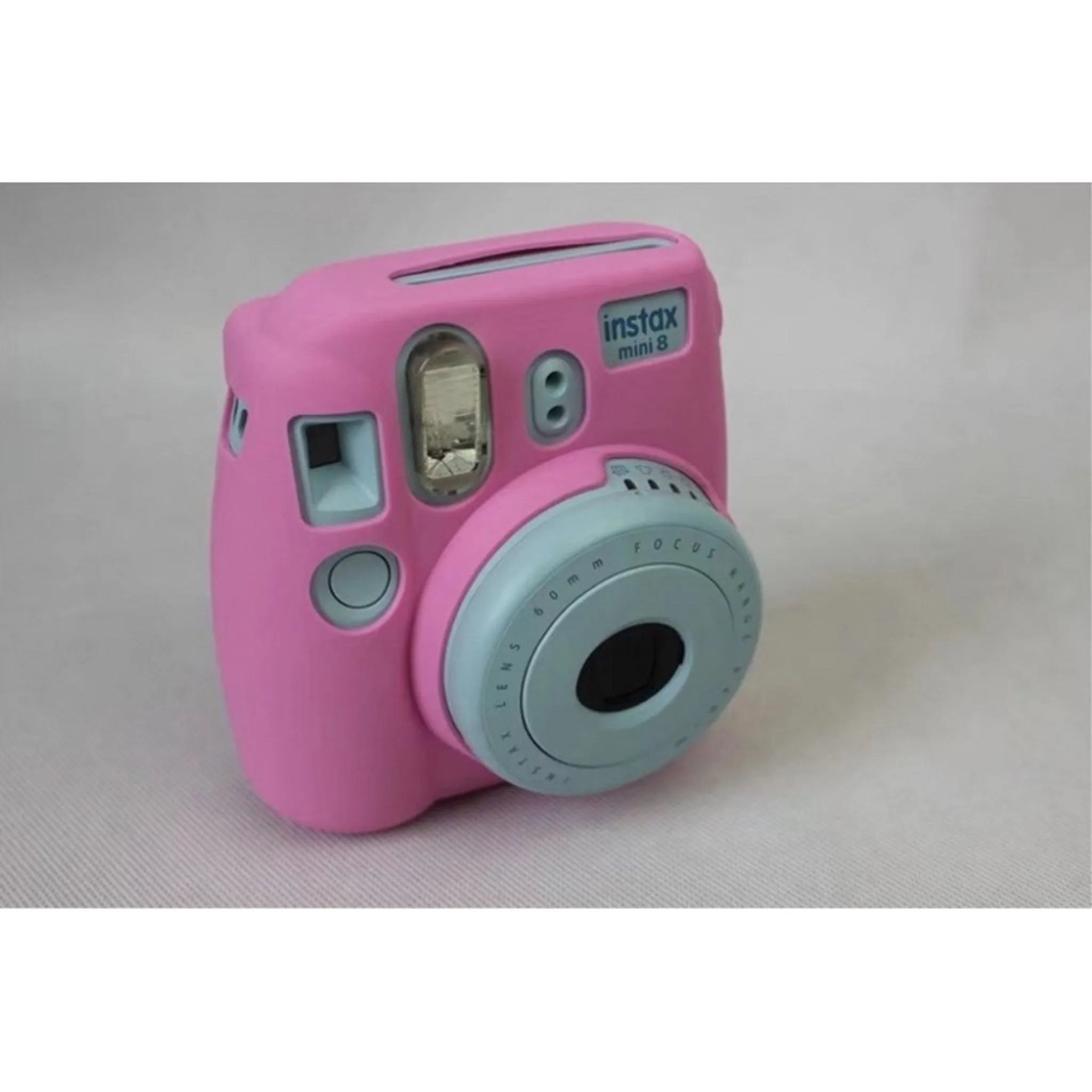 Fuji Instax Mini 8 soft silicone case - Pink