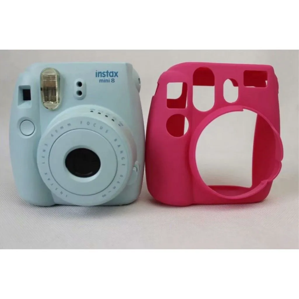 Fuji Instax Mini 8 soft silicone case - Rose