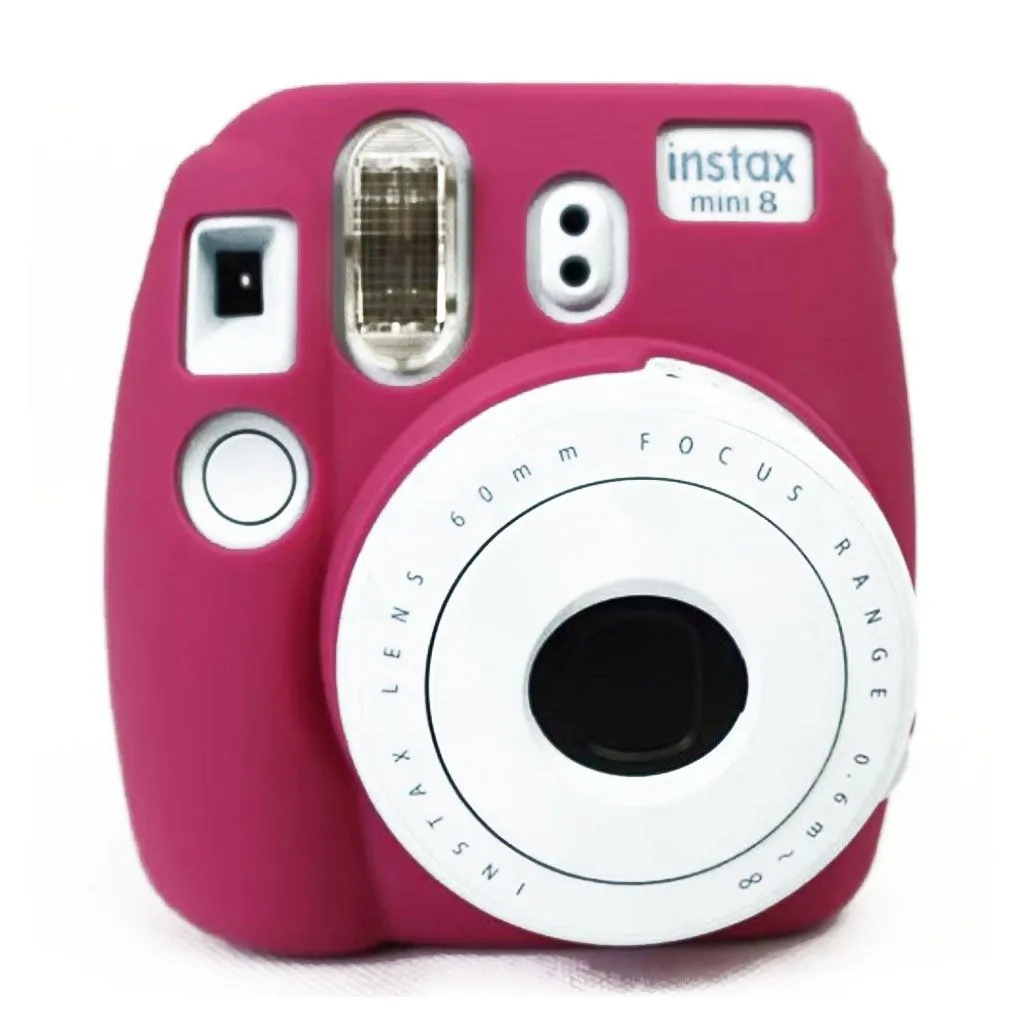 Fuji Instax Mini 8 soft silicone case - Rose