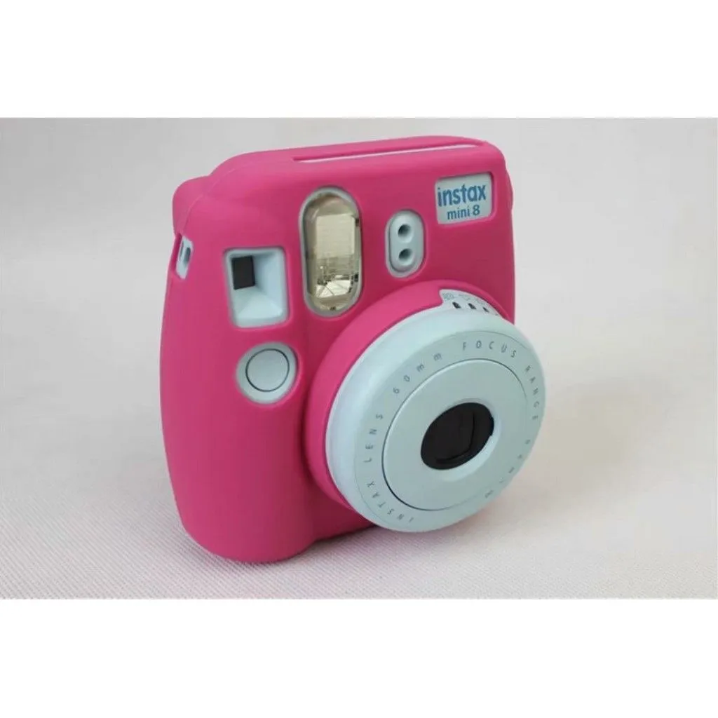 Fuji Instax Mini 8 soft silicone case - Rose