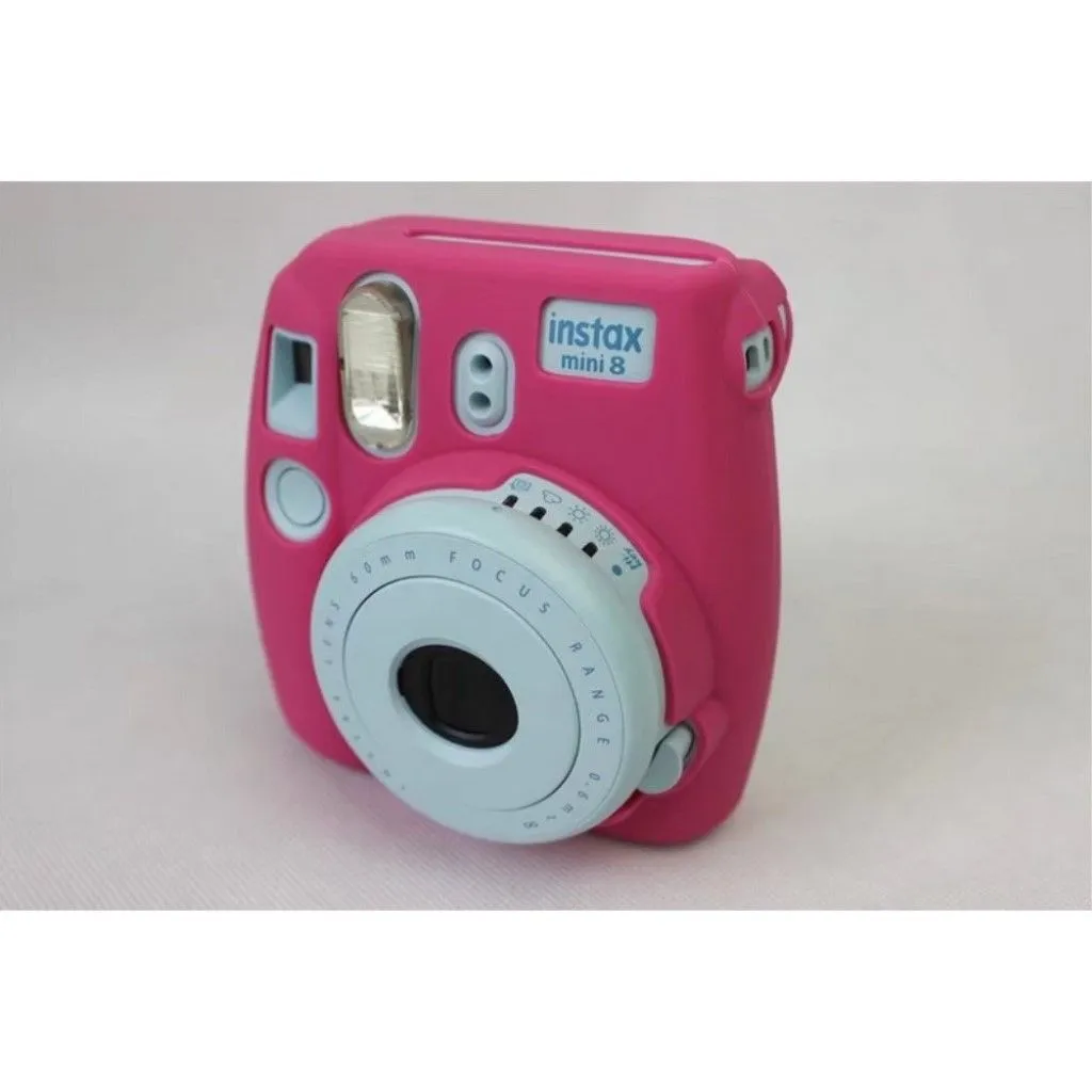 Fuji Instax Mini 8 soft silicone case - Rose