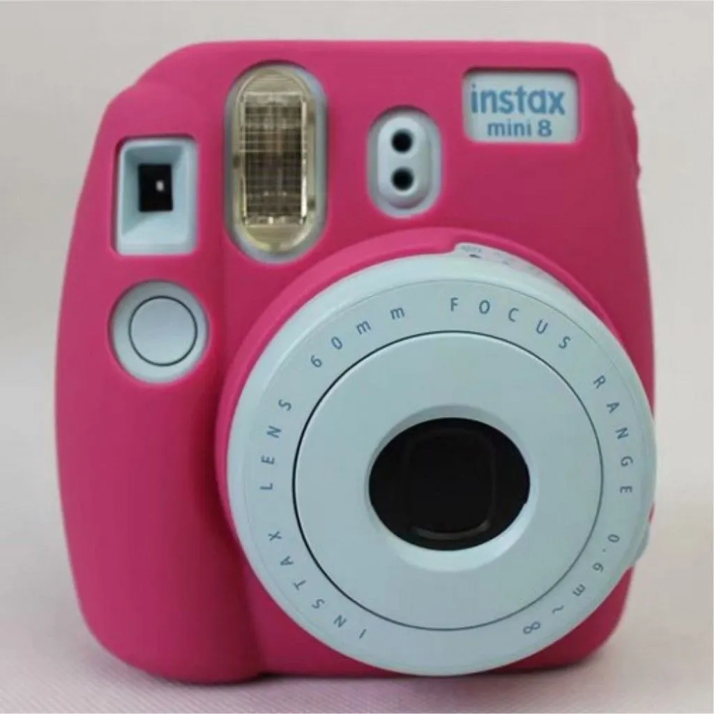 Fuji Instax Mini 8 soft silicone case - Rose