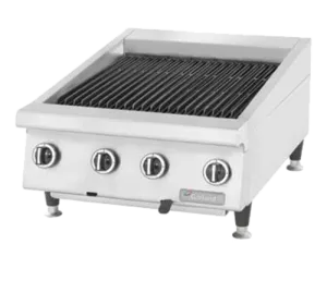 Garland GTBG24-NR24 Charbroiler Countertop Gas 23-5/8 in Width Non-Adjustable Cast Iron