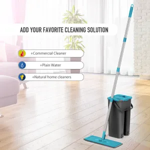 Hands-free Pleated Mop And Bucket